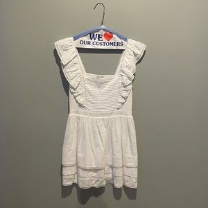 Majorelle Bungalow Dress in White - Size Small